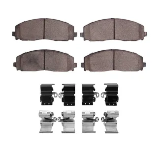 R1 Concepts 2600-1589-01 Euro Ceramic Pads & Hardware Kit